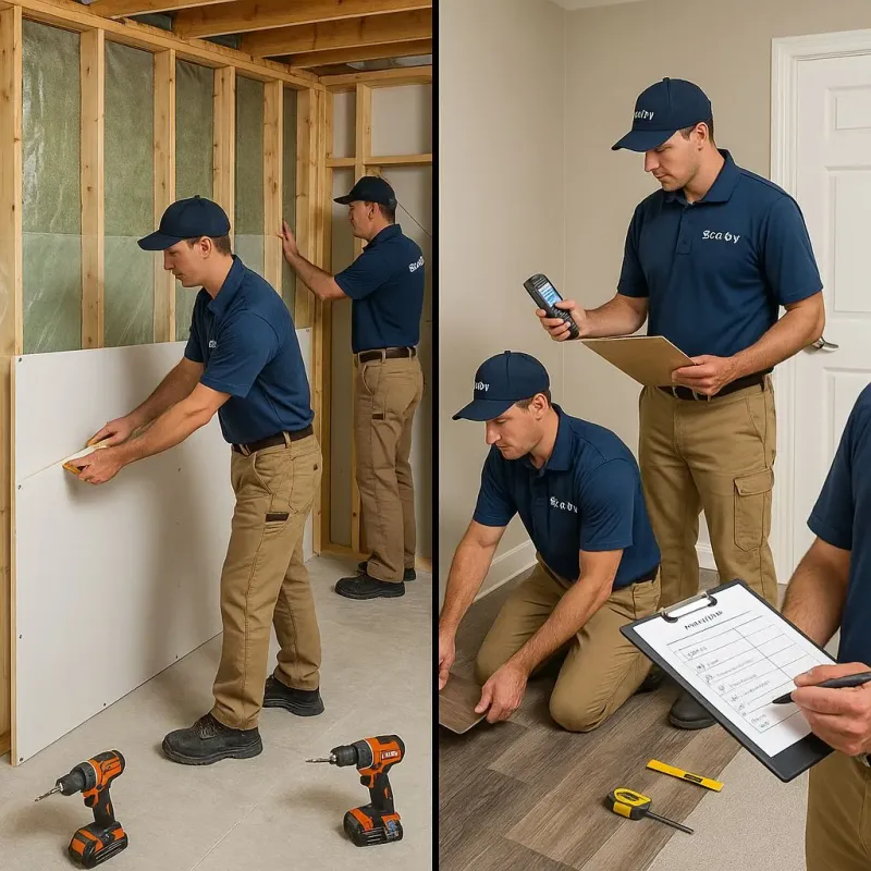 Repairs and Reconstruction process in Liberty County, GA