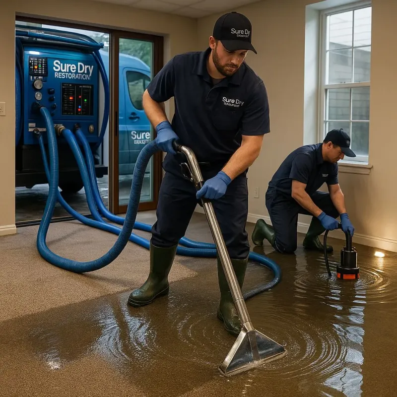 Water Extraction and Removal process in Liberty County, GA